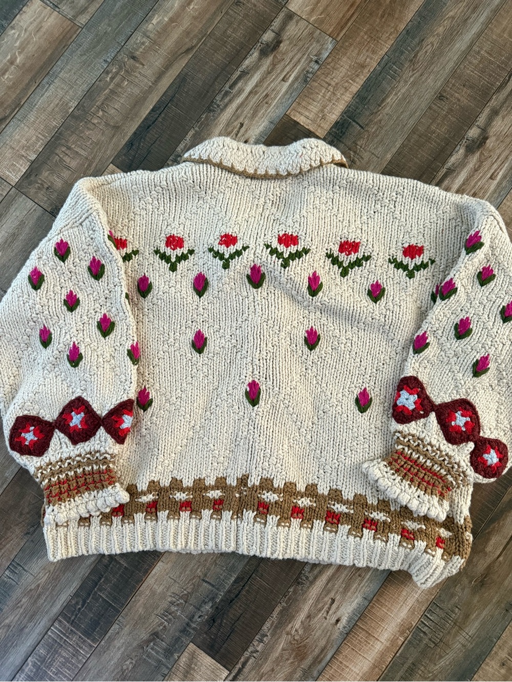Free People Rosebud Cardigan size XL - Picture 5 of 14